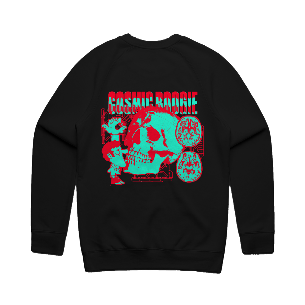 CB August Red Teal Unisex Crewneck