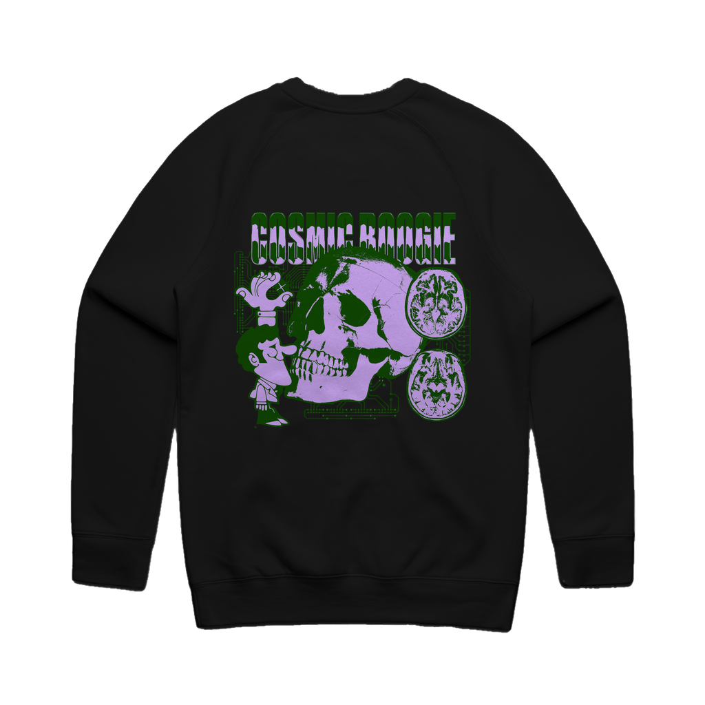 CB August Green Purple Unisex Crewneck