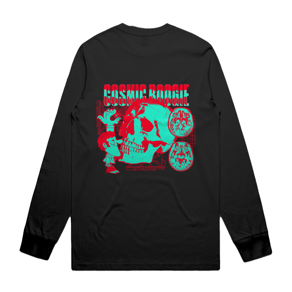 CB August Red Teal Unisex Long Sleeve Tee