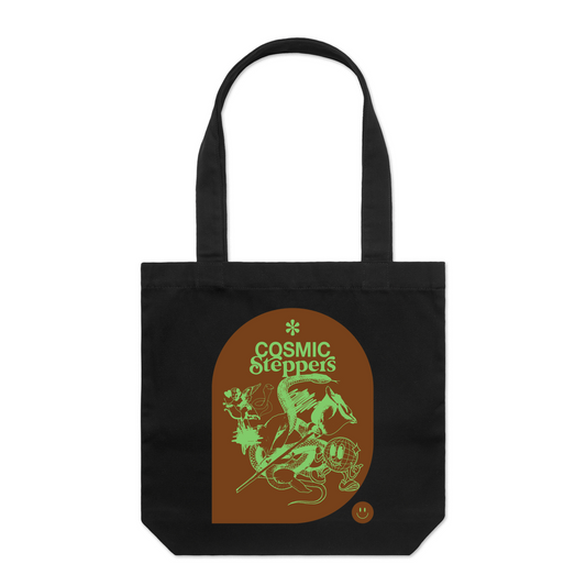 Cosmic Steppers Tote Bag