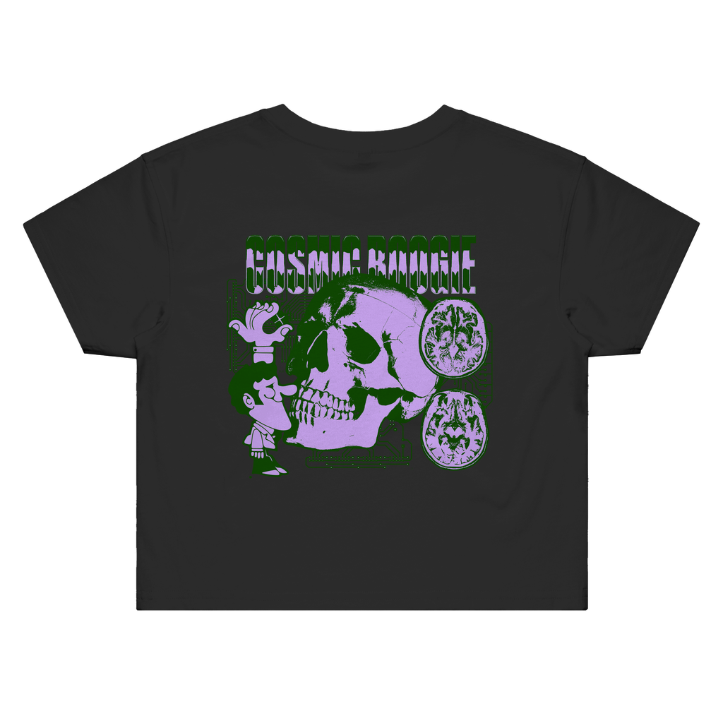 CB August Green Purple Womens Crop