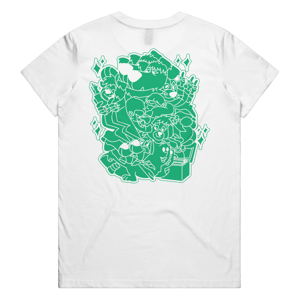 CB OG Green Full Womens Tee