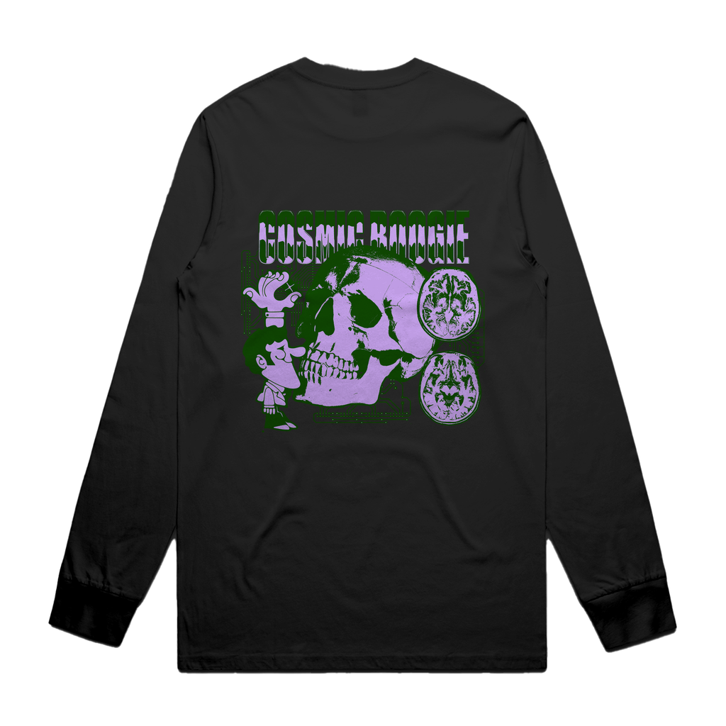 CB August Green Purple Unisex Long Sleeve Tee