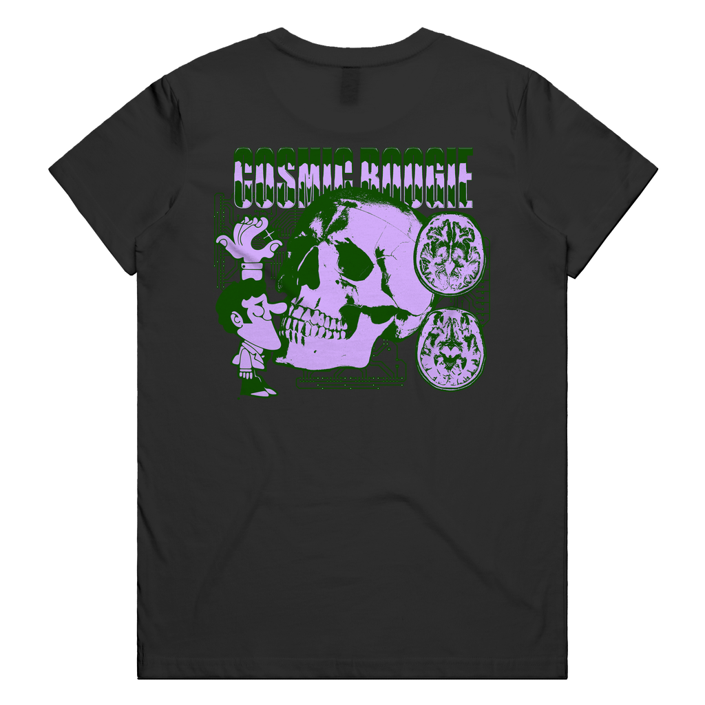 CB August Green Purple Womens Tee