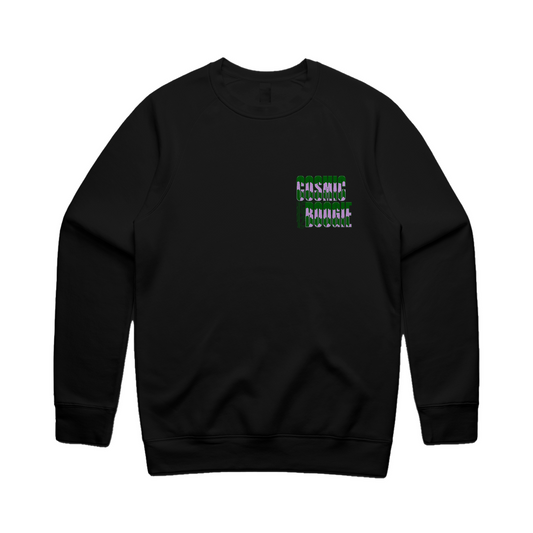 CB August Green Purple Unisex Crewneck