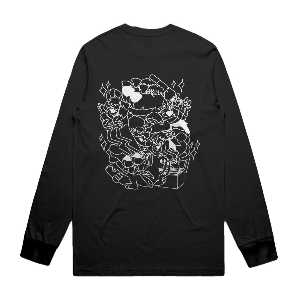 CB OG White Empty Unisex Long Sleeve Tee