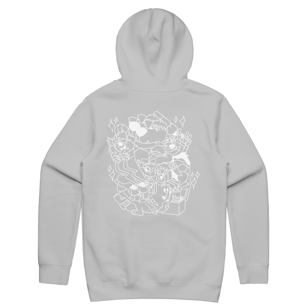 CB OG White Empty Unisex Hoodie