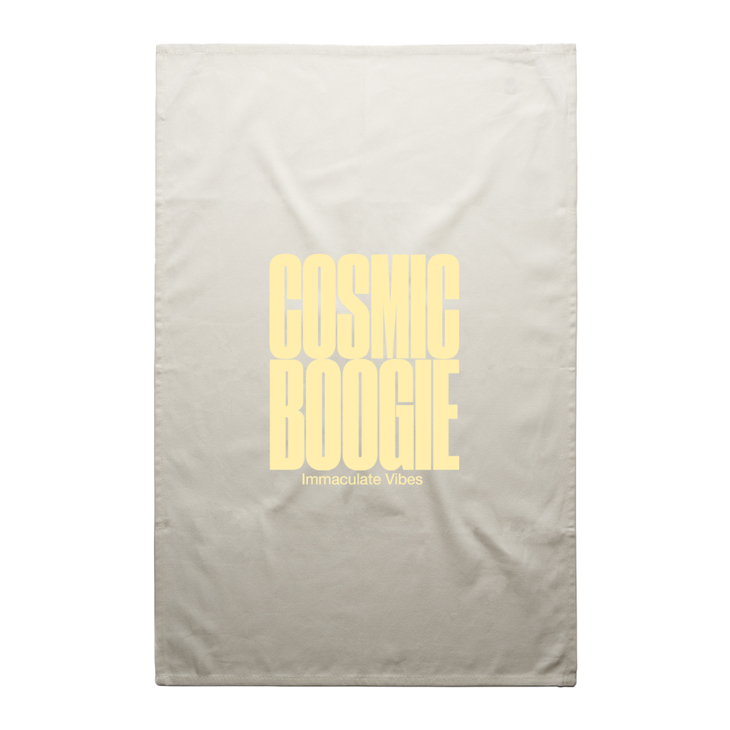 CB New Yellow Tea Towel