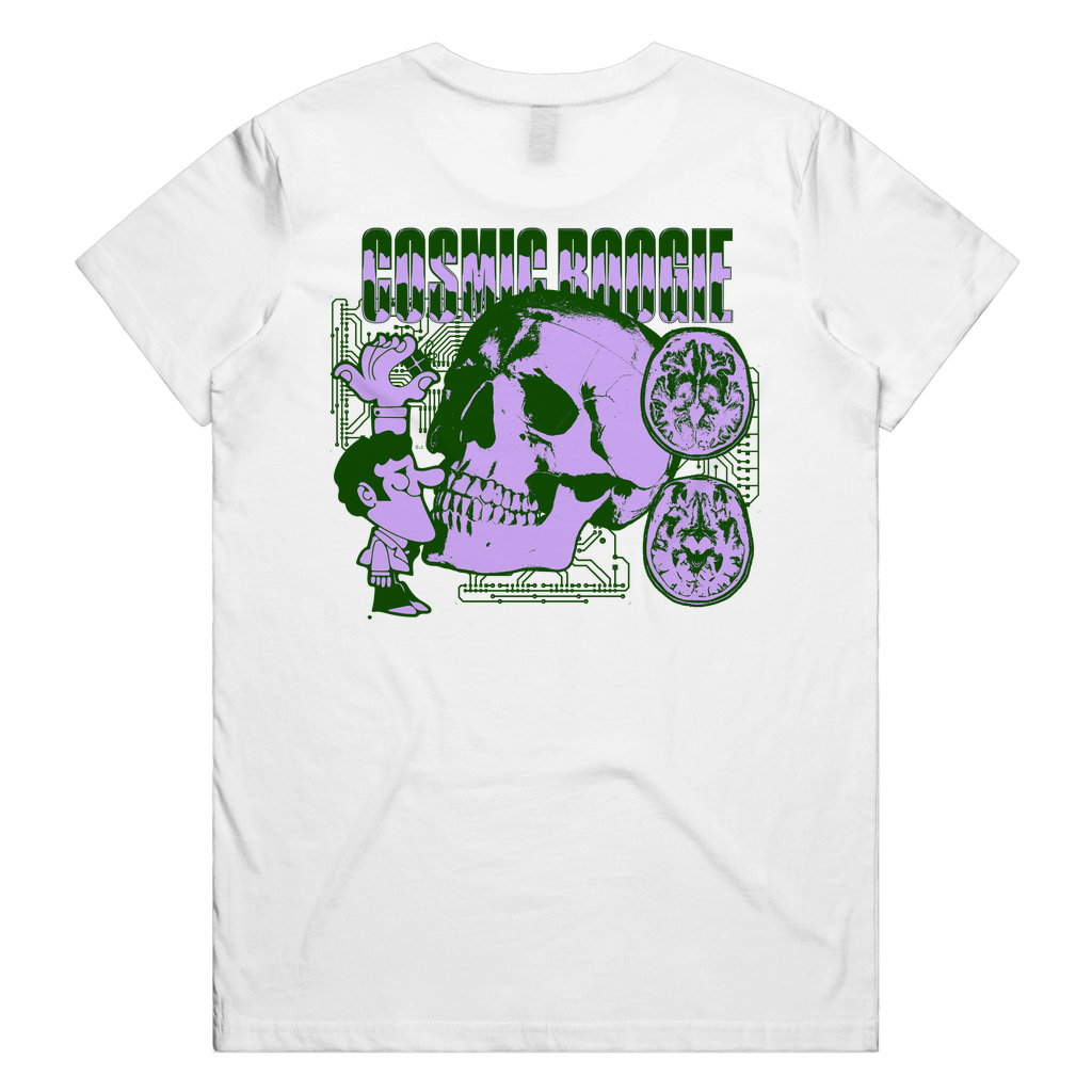 CB August Green Purple Womens Tee